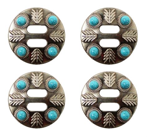 western slotted conchos